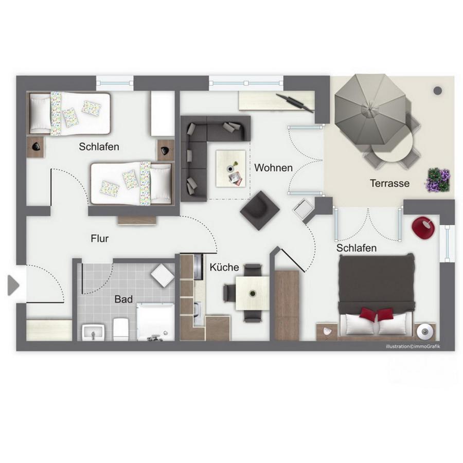 Duenenblick Wohnung 38 Больтенгаген Екстер'єр фото